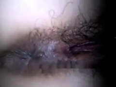 Hairy pussy fucked in dorm