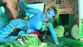 na vi avatar aliens 3 way threeway body paint bgg cosplay