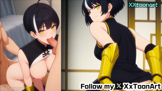 Seo Jiwoo From Solo leveling Anime porn Part B - Golden armor IS Marvelous