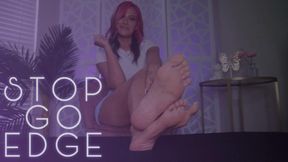 “Stop Go Edge” [FEET JOI]