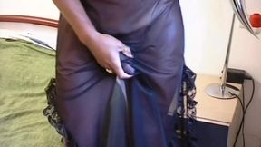 Under the Dress a Giant Cock and a Round Ass Ready to Be Penetrated