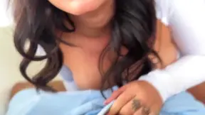 Sizzling Thick Latina Tempts Her "Straight" BFF Into Sultry Bedroom Adventure