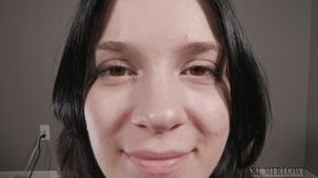 Eye Worship and Face Fetish Close Up - Mari Merlowe WMV