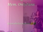 Je t'ai attendu toute la journée je suis toute humide - Femme Solo - Gode Dragon - Française