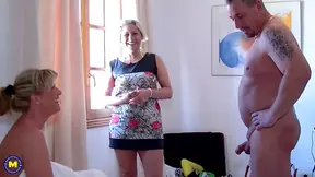 Blissful German Family Threesome Featuring Debbie & Teresa's Steamy Fun