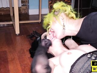Forest Floozy and Kaitlyn Katsaros Celebrate Halloween with Mud, Urinate, and Humiliation