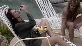 Stunning Outdoor Orgy Action With Superb French Whores