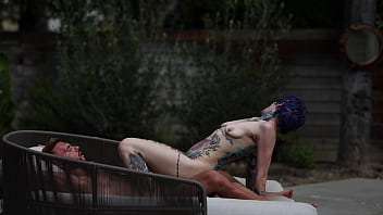 ANAL &amp_ PUSSY DRILLING WITH TATTOED BABE BADMOMTITI