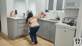 kitchen buttcrack corner humping sink furniture alone home