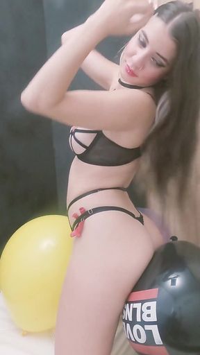 POV+humilliation Sdick Ballons B2p Pop