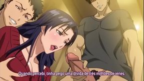 Parceiros comentando filme hentai