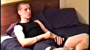 Adam reveals his skater boy body and jerks off to rock hard