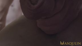 MASQULIN - Jeremy London raw bred and cum sprayed in foursome