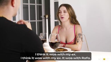 Agatha Shayk Swallows a Massive Cock to Pay for Dinner