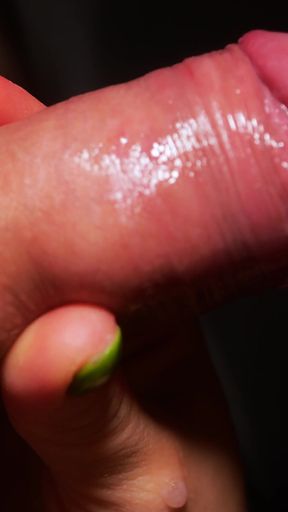 CLOSE UP: BEST MILKY Sensual BLOWJOB for YOUR Hard DICK! PINK HAIR! Delicious CUM in Mouth ASMR 4K- XSANYANY   Clip 1
