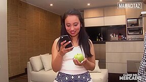 Brunette Latina Has Her Meaty Pussy Banged - Pedro Nel And Milena Alvarez