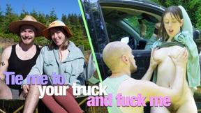 ”Car Bondage Woods Fuck”