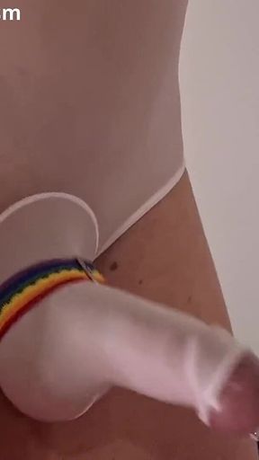Sissy Slut Comes Handsfree While Fucked Doggy