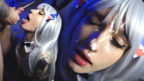 Gawr Gura, Lustful Bunny Girl Seduction - Sunako_Kirishiki