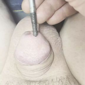 Torturing my tiny cock