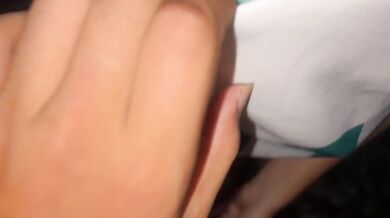 Wild Outside Moment Leaves Her Breath Shaky And Deepthroated Fast