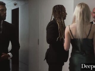 Deeper. Femdom-goddess Avery holds the key to her sub's fun