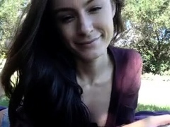 Small titted babe Lauryn May takes