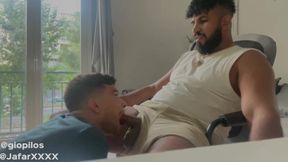 Greek Sub Being Owned by Hairy Dom