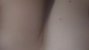 Morning Bed Bounce: BBW Boobs Jiggling in Simulated Fuck – Overhead POV, Curvy Solo Tease