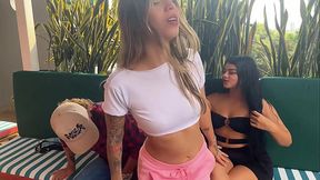 I CONVINCE A HORNY COUPLE TO HAVE A THREESOME - MOLLY SMITH