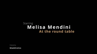 Melisa on the table MelisaMendini-Gold
