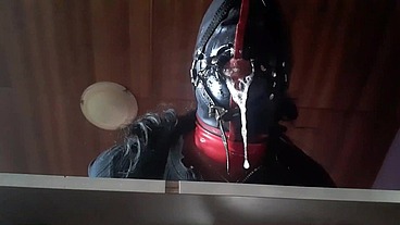 Milf oral creampie, cum swallow, facial on slowmotion