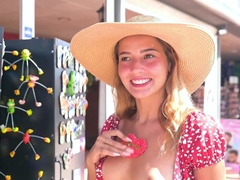 Blonde babe scarlet solo webcam
