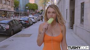 Gabbie Carter Tushy: Busty Teen ANALyzed to Gaping