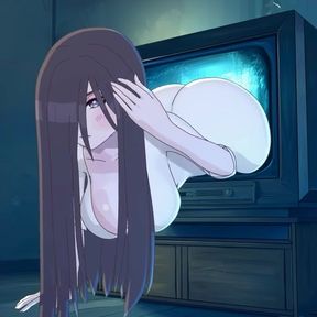 Sadako & Kayako - Two Ghost Sluts Compete for His Cum