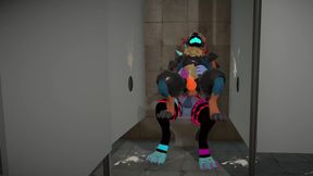 Protogen gets drilled in the bathroom (7mins)