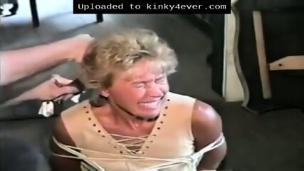 Blonde Milf Tape Gagged