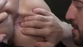 HotHouse: Tight driver giving head for uncut dick in a car