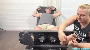 Infamous Achilles Gets Tickled! - Achilles & Matt