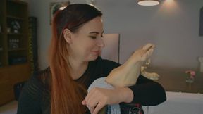 Weronika And Lisa - Legs Up Fantasy - Bare Feet Part