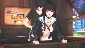 Wuthering Waves Chisa Outdoor Sex With Rover - Hentai 3d Animation