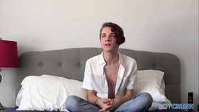 BoyCrush: Super Hot Dylan Ferrell Strokes His Cock Until He Explodes