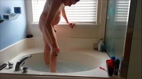 Tiny Dick Jeffrey Shaving His Body