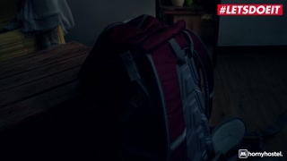 Horny Hostel - Marilyn Sugar Horny Blonde Czech Teen Fucks A Burglar