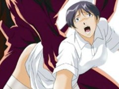 Hentai nurse gets her ass torn apart by huge cock monster