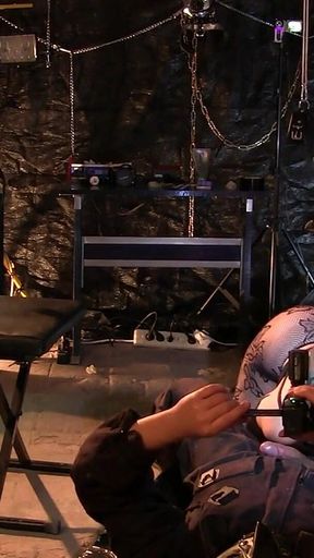 Piss and Anal in the Dungeon for Sara and Elsa Marin