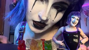 Yummy Gummy Village: Latex Giantess Vore