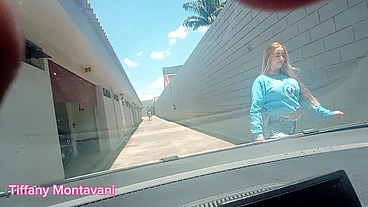 Titia Tiffany aprontou no carro