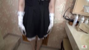 sniffing girl fat aska s meats odor version(dog-01/fetis.jp)