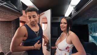 Madalina Moon wants to get fucked by every passenger on that bus